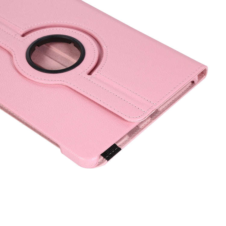 For Huawei Matepad 10.4 Litchi Texture Horizontal Flip 360 Degrees Rotation Leather Case with Hol...