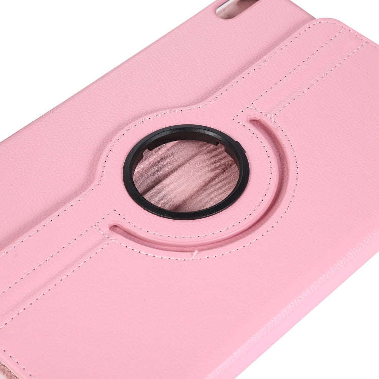For Huawei Matepad 10.4 Litchi Texture Horizontal Flip 360 Degrees Rotation Leather Case with Hol...
