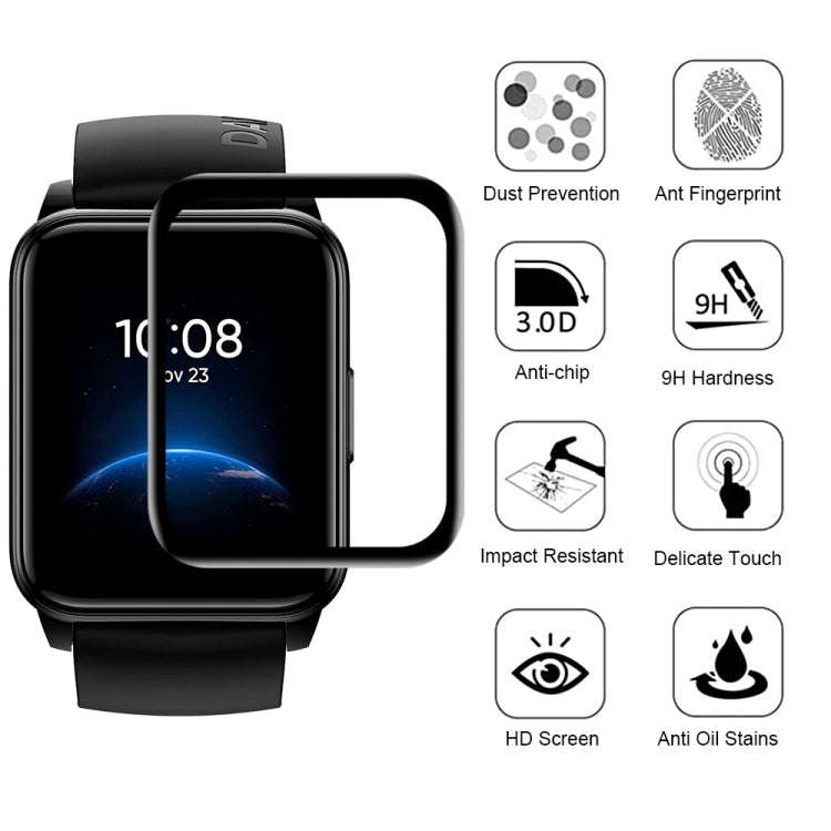 For Realme Watch 2 3D Surface Composite Soft Watch Film
