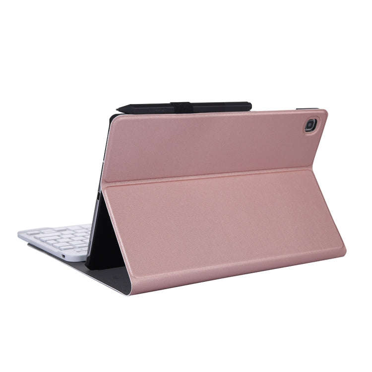 A610 For Galaxy Tab S6 Lite 10.4 P610 / P615 (2020) Bluetooth Keyboard Tablet Case with Stand & E...