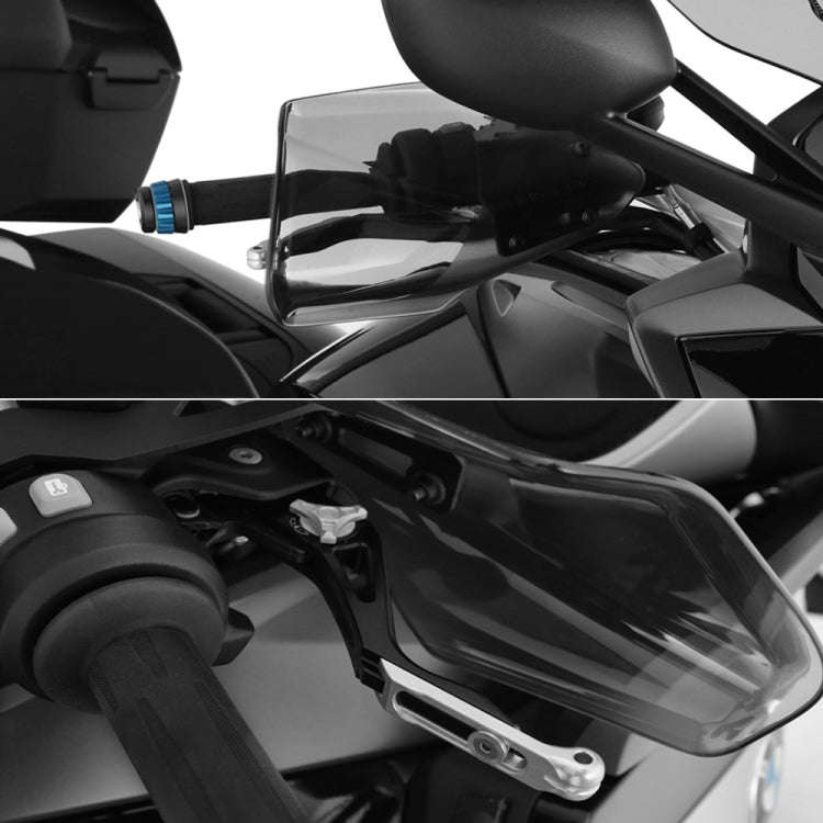 For BMW K 1600 B / K 1600 GT MO-HS005 Motorcycle Windshield Hand Guards Protectors(Transparent)