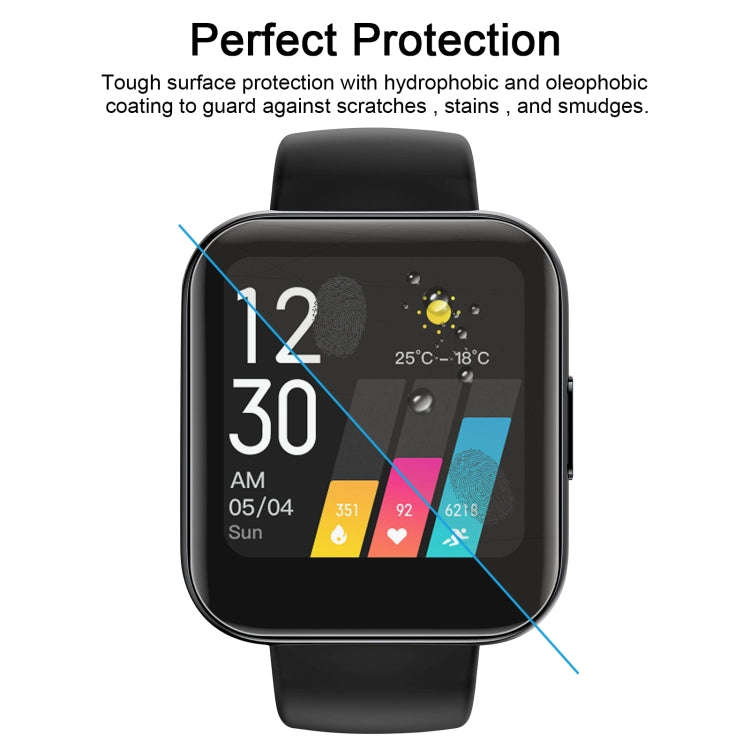 For Realme Watch Smart Watch Tempered Glass Film Screen Protector