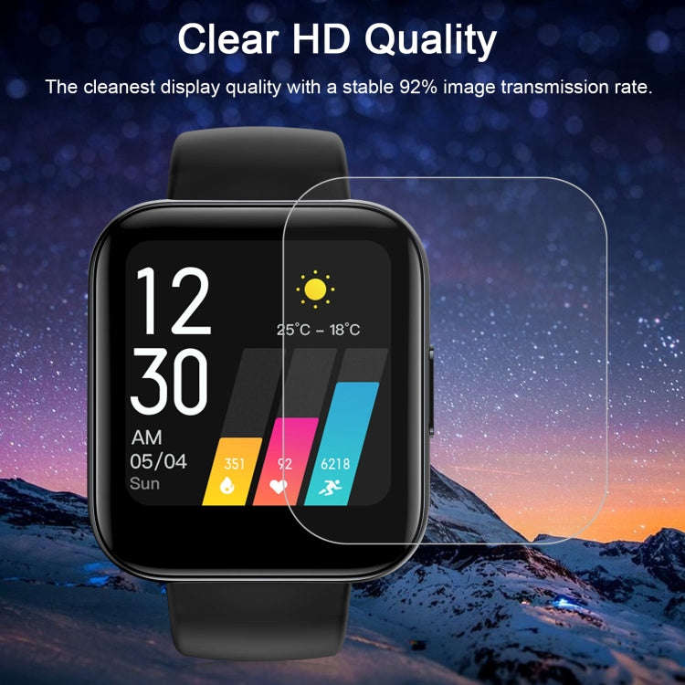 For Realme Watch Smart Watch Tempered Glass Film Screen Protector