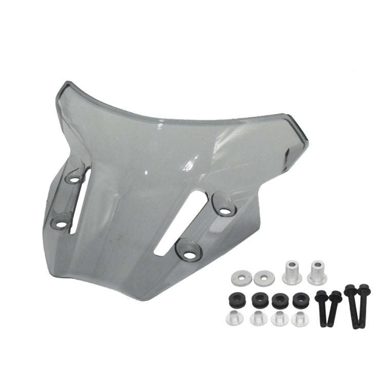 For Yamaha MT09 FZ09 21-22 Motorcycle Airflow Deflector Windshield(Grey)