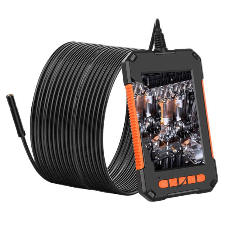 P40 8mm HD Waterproof Portable Integrated Hand-held Vertical Screen Industry Endoscope, Length:10...