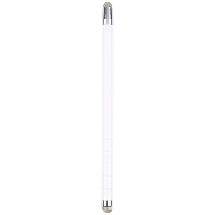 Universal Antenna Extended Double Cloth Head Stylus(White)