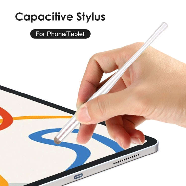 Universal Bottle Cloth Tip Stylus(Silver)