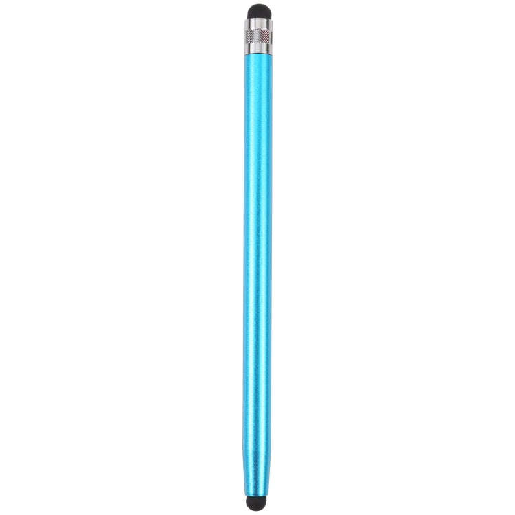 Universal Cloth Head + Silicone Head Stylus(Blue)