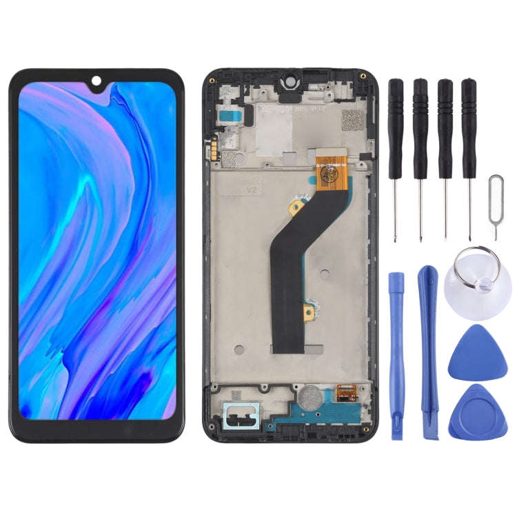 OEM LCD Screen For itel S15 Digitizer Full Assembly with Frame