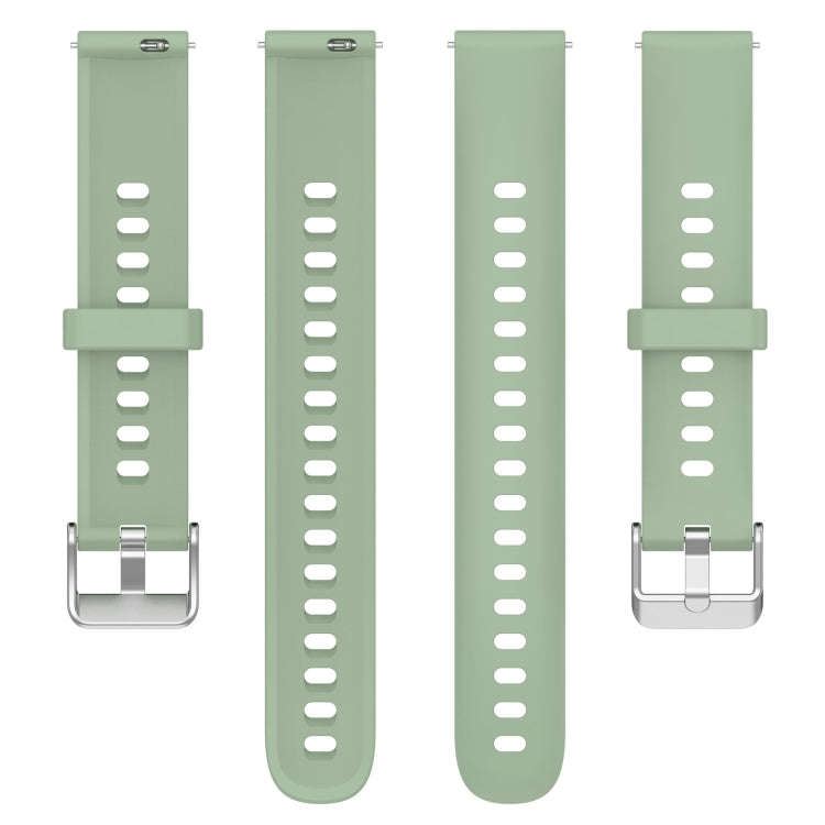 For Keep Band B5 / B4 / B4 Lite 16mm Glossy Surface Silicone Watch Band(Glacier Green)