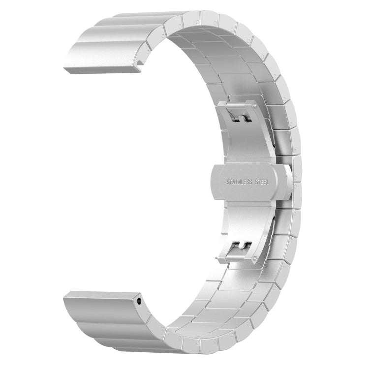 For Keep Band B4 16mm One-bead Steel Watch Band(Silver)