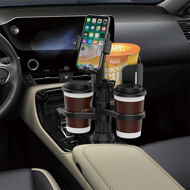 B04 Car Drink Water Cup Mobile Phone Holder(Green)