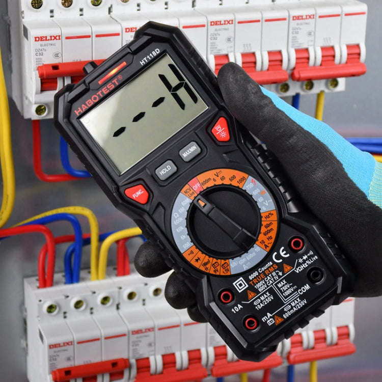 HABOTEST HT118D Portable High-precision Manual Digital Multimeter
