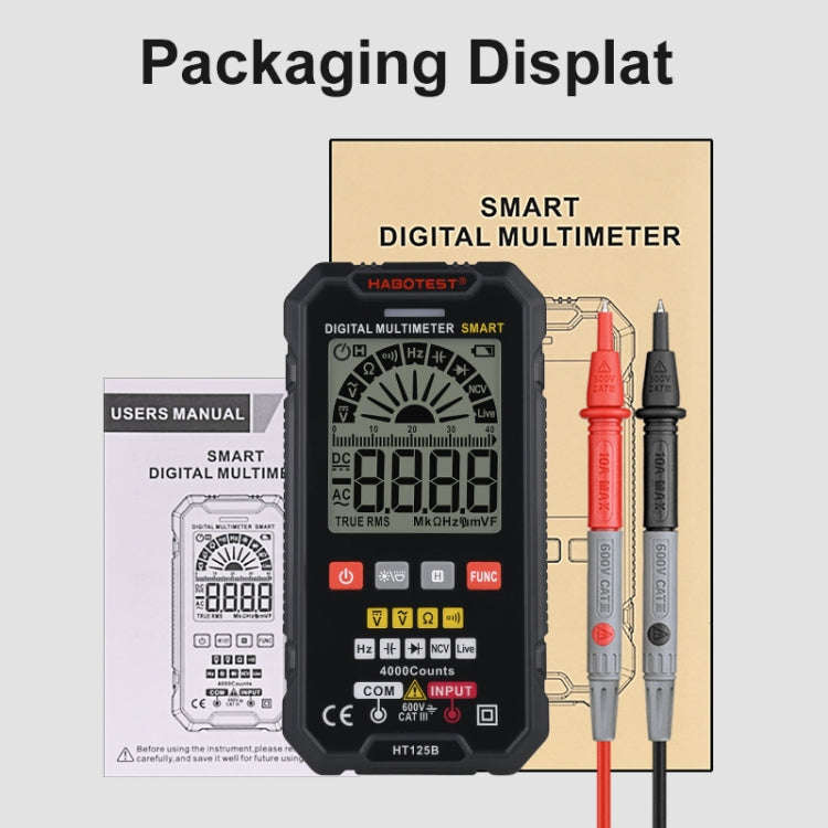 HABOTEST HT125B Digital High Precision Mini Universal Meter