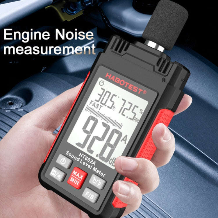 HABOTEST HT602 Multifunctional Digital Display Noise Decibel Tester