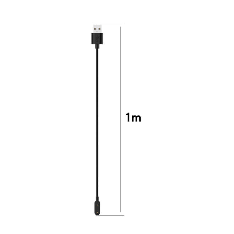 For Keep Band B4 Smart Watch Magnetic Charging Cable, Length: 1m(Black)
