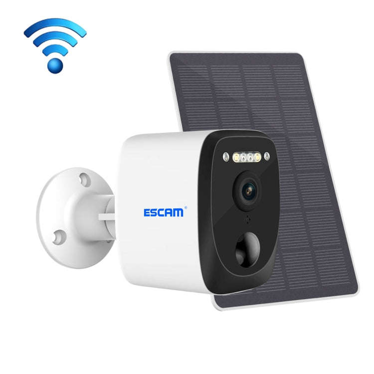ESCAM QF370 3MP Cloud Storage PT WIFI Solar Panel IP Camera with PIR Alarm Support Night Vision &...