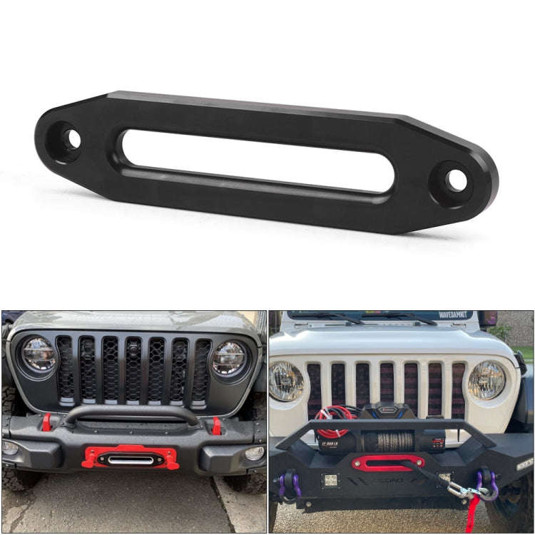 ATV/UTV 8000-15000LBs 10 inch Aluminum Synthetic Winch(Black)