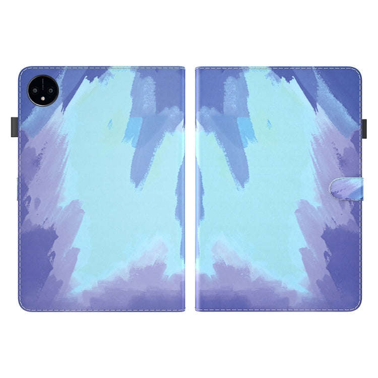For Huawei MatePad Pro 11 2022 Watercolor Pattern Flip Leather Tablet Case(Winter Snow)