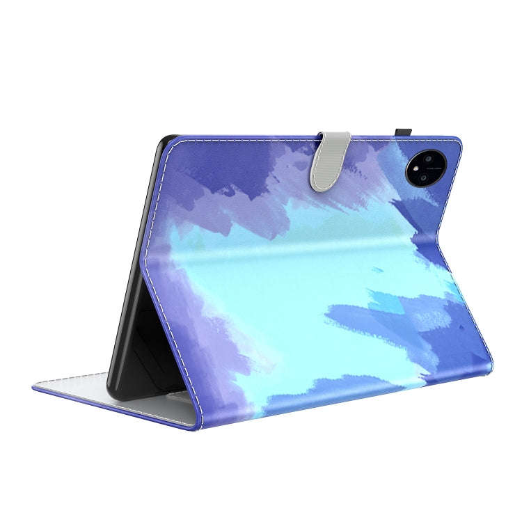 For Huawei MatePad Pro 11 2022 Watercolor Pattern Flip Leather Tablet Case(Winter Snow)