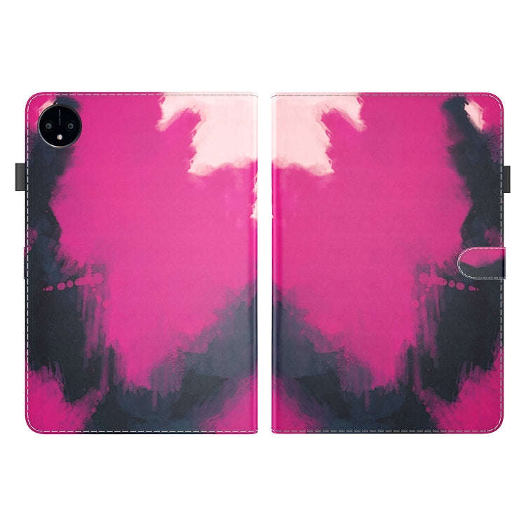 For Huawei MatePad Pro 11 2022 Watercolor Pattern Flip Leather Tablet Case(Berry Color)