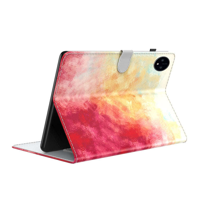 For Huawei MatePad Pro 11 2022 Watercolor Pattern Flip Leather Tablet Case(Spring Cherry)