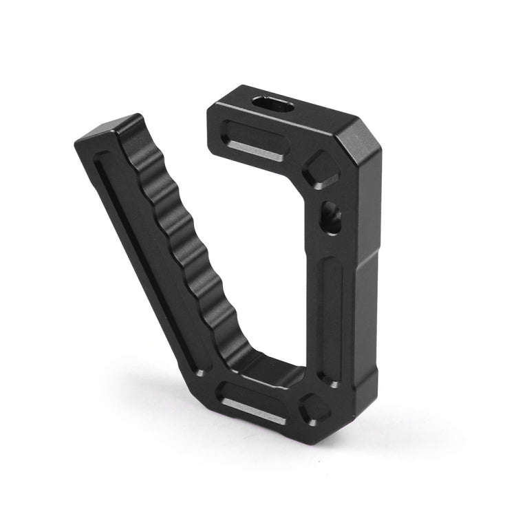 For Jeep Wrangler JK 2007-2018 Car Modification Aluminum Interior Handle(Black)