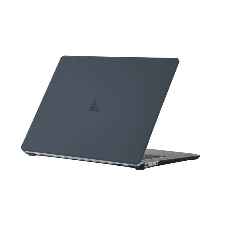 For Microsoft Surface Laptop 13.5 inch Flannel Shockproof Frosted Laptop Protective Case(Black)