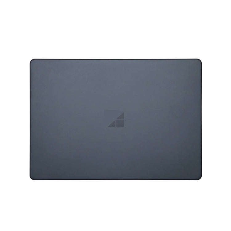 For Microsoft Surface Laptop 13.5 inch Flannel Shockproof Frosted Laptop Protective Case(Black)