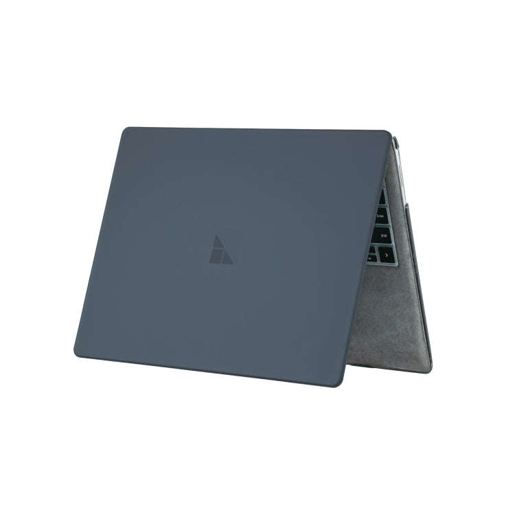 For Microsoft Surface Laptop 13.5 inch Flannel Shockproof Frosted Laptop Protective Case(Black)