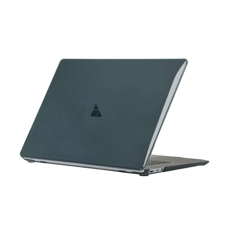 For Microsoft Surface Laptop 13.5 inch Laptop Flannelette Crystal Anti-drop Protective Case(Black)