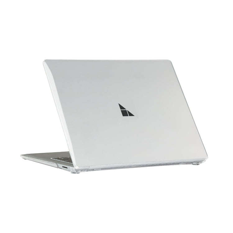 For Microsoft Surface Laptop 13.5 inch Laptop Flannelette Crystal Anti-drop Protective Case(Trans...