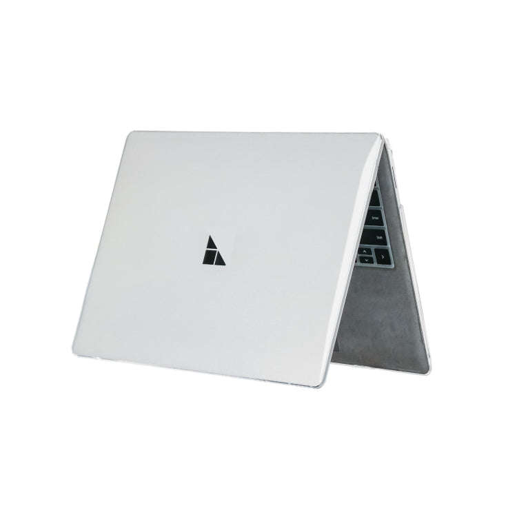 For Microsoft Surface Laptop 13.5 inch Laptop Flannelette Crystal Anti-drop Protective Case(Trans...