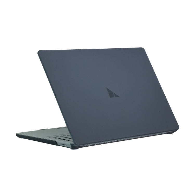 For Microsoft Surface Laptop 13.5 inch Laptop Steel Frosted Anti-drop Protective Case(Black)