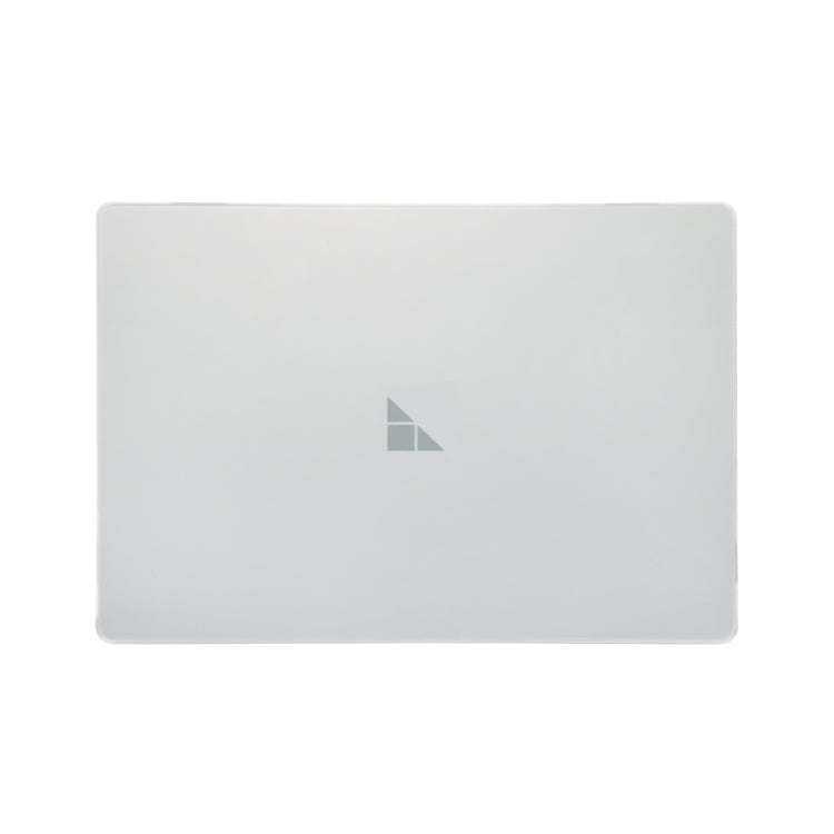 For Microsoft Surface Laptop 13.5 inch Laptop Steel Frosted Anti-drop Protective Case(Transparent)