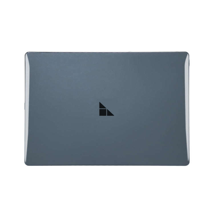 For Microsoft Surface Laptop 13.5 inch Laptop Steel Surface Crystal Shockproof Protective Case(Bl...
