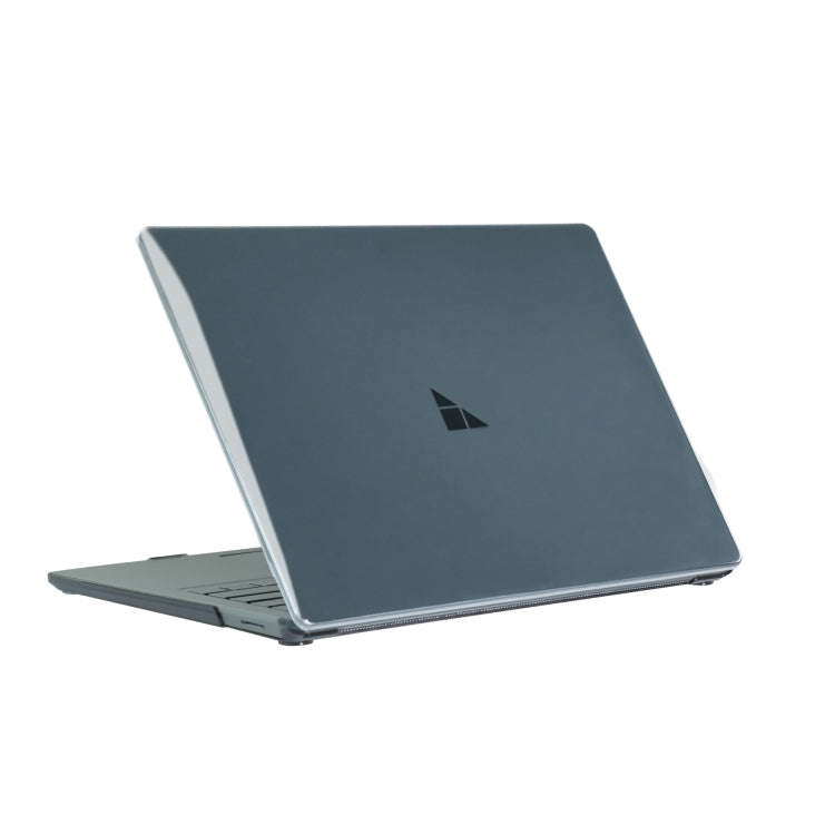 For Microsoft Surface Laptop 13.5 inch Laptop Steel Surface Crystal Shockproof Protective Case(Bl...