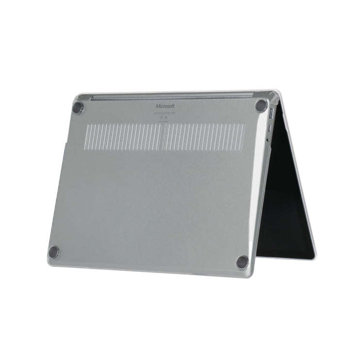 For Microsoft Surface Laptop 13.5 inch Laptop Steel Surface Crystal Shockproof Protective Case(Tr...