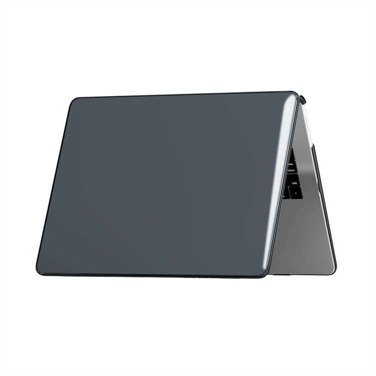 For Microsoft Surface Laptop 7 13.8 Laptop Steel Surface Crystal Shockproof Protective Case(Black)