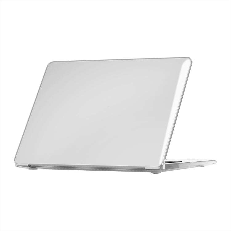 For Microsoft Surface Laptop 7 13.8 Laptop Steel Surface Crystal Shockproof Protective Case(Trans...