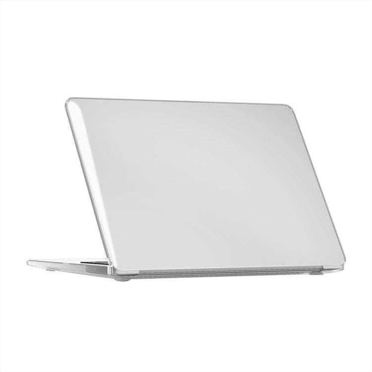 For Microsoft Surface Laptop 7 13.8 Laptop Steel Surface Crystal Shockproof Protective Case(Trans...