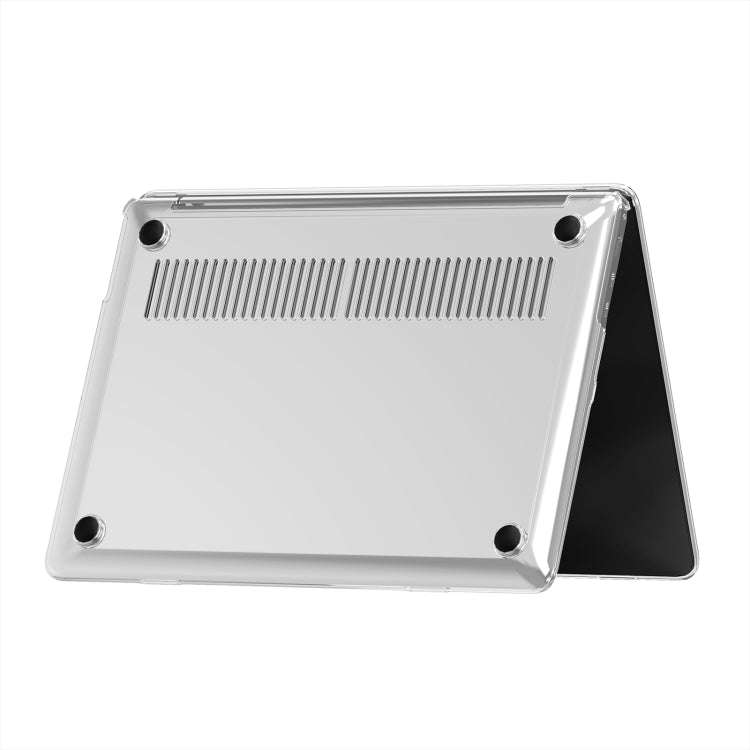 For Microsoft Surface Laptop 7 13.8 Laptop Steel Surface Crystal Shockproof Protective Case(Trans...