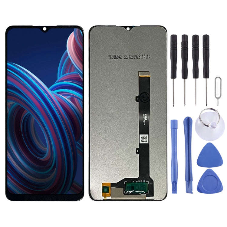 IPS LCD Screen For ZTE Blade A72 5G 7540N with Digitizer Full Assembly(Black)