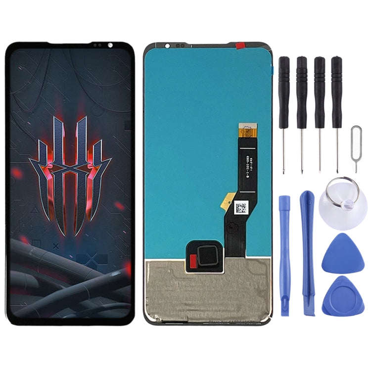 AMOLED LCD Screen For ZTE Nubia Red Magic 6s Pro NX669S with Digitizer Full Assembly(Black)
