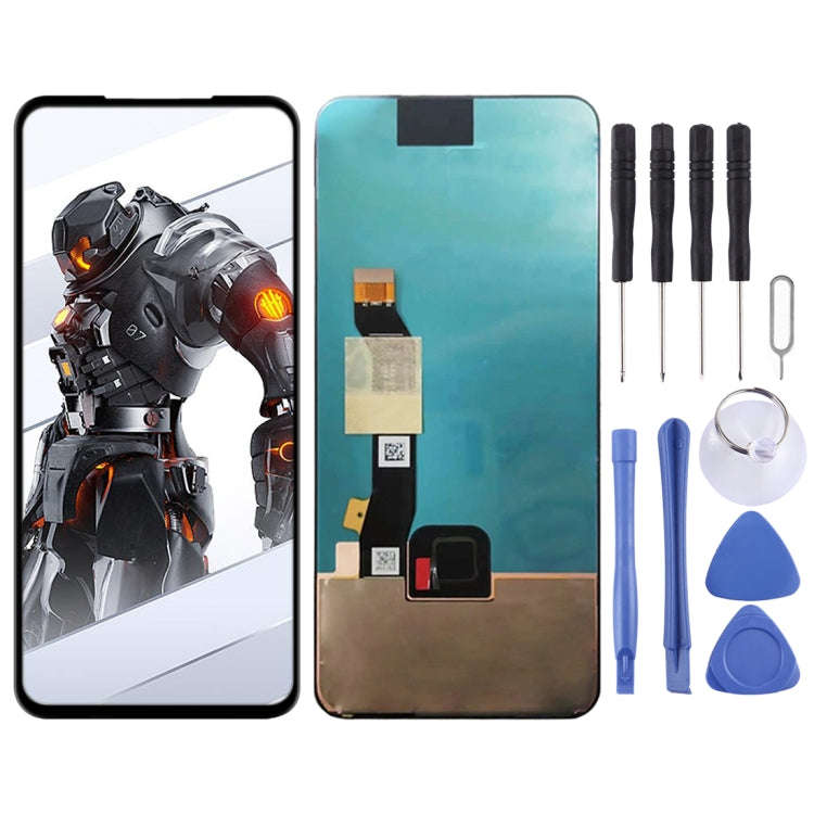 AMOLED LCD Screen For ZTE Nubia Red Magic 7S Pro NX709S with Digitizer Full Assembly(Black)