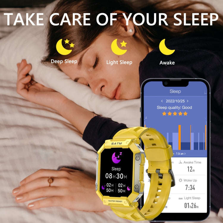 PG333 1.91 inch Waterproof Smart Sports Watch Support Heart Rate Monitoring / Blood Pressure Moni...