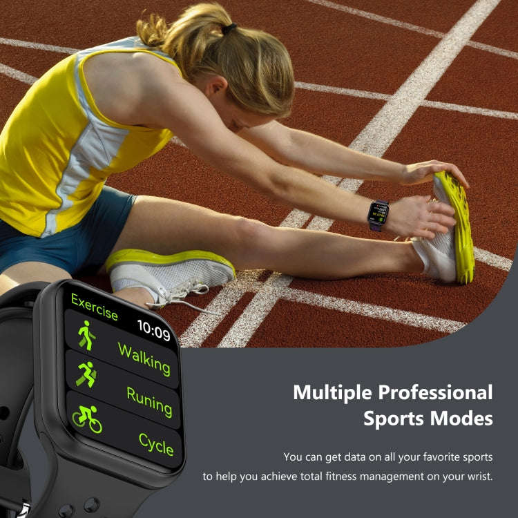 S226 1.72 inch Waterproof Smart Sports Watch Support Heart Rate Monitoring / Blood Pressure Monit...