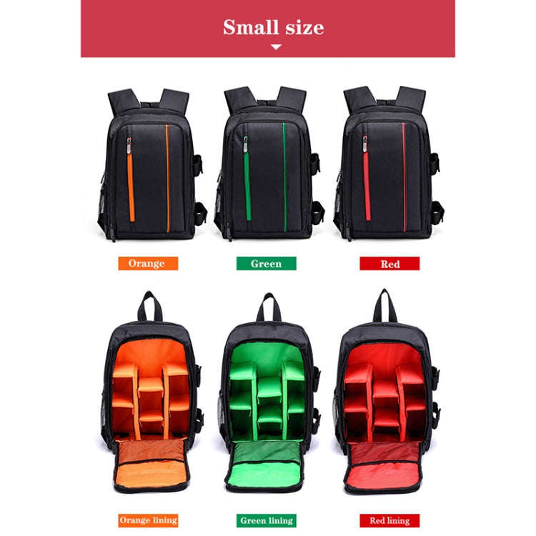 Outdoor Camera Backpack Waterproof Photography Camera Shoulders Bag, Size:45x32x18cm(Orange)