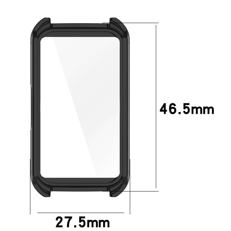 For Keep Band B5 / Band B4 PC + Tempered Film Integrated Watch Protective Case(Ivory White)