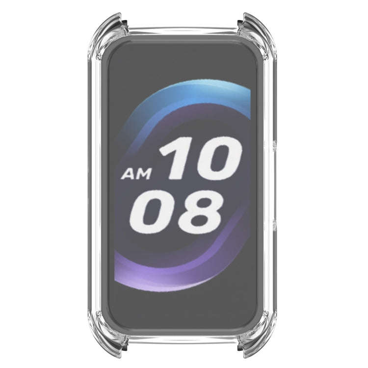 For Keep Band B5 / Band B4 Full Coverage TPU Electroplating Watch Protective Case(Transparent)